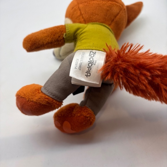 Disney Zootopia Zootropolis Nick Wilde Character 8" Plush Stuffed Animal - Picture 12 of 13